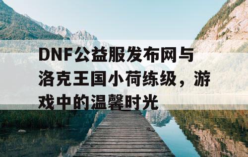 DNF公益服发布网与洛克王国小荷练级，游戏中的温馨时光