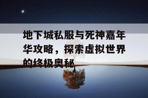 地下城私服与死神嘉年华攻略，探索虚拟世界的终极奥秘